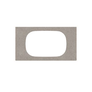 Столешница Kerama Marazzi Magica Риккарди MA.2.0.SG519920R\90 90 см серый матовый